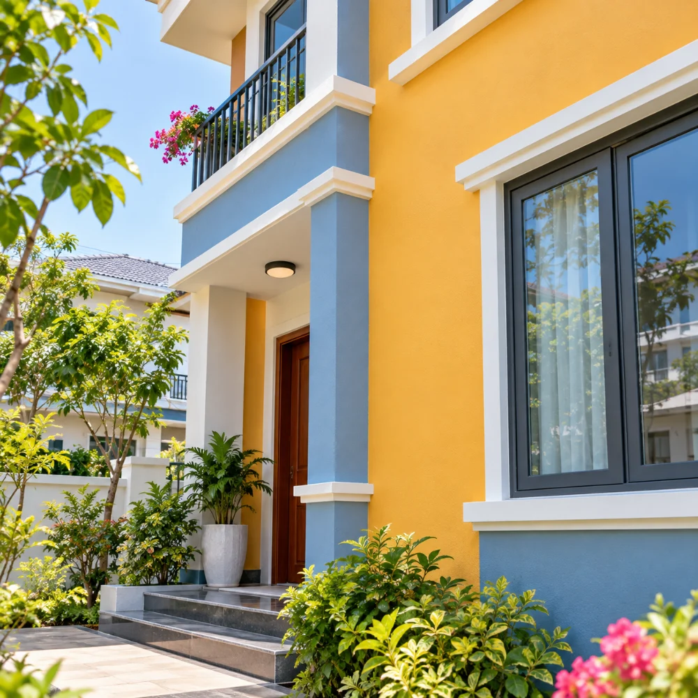 Sơn ngoại thất, mặt tiền